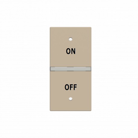 Niessen 2CLA212152N1901 Tecla KNX símbolo On/Off dcha 1M CV